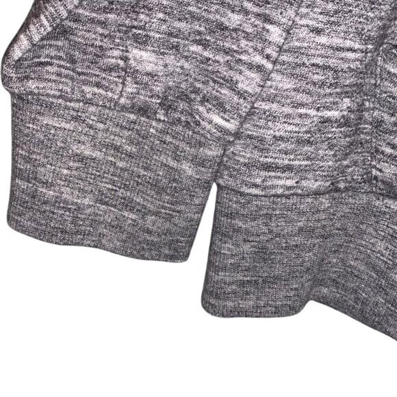 Reflex Womens Heather Gray Pullover Hoodie M Drawstring Kangaroo Pocket Cotton/P - Picture 6 of 9